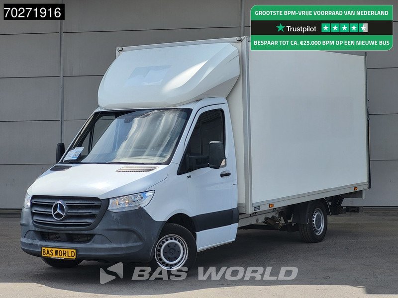 Mercedes-Benz Sprinter 314 CDI Automaat Laadklep Zijdeur Bakwagen Camera Airco Cruise MBUX CarPlay Euro6 Meubelbak Koffer Airco Cruise control - Furgons ar slēgtā virsbūve: foto 1 Mercedes-Benz Sprinter 314 CDI Automaat Laadklep Zijdeur Bakwagen Camera Airco Cruise MBUX CarPlay Euro6 Meubelbak Koffer Airco Cruise control - Furgons ar slēgtā virsbūve: foto 1