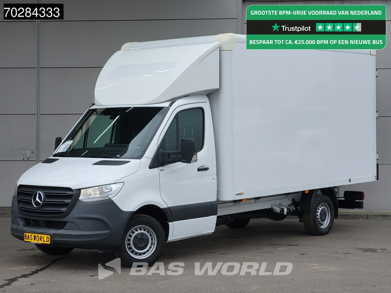 Mercedes-Benz Sprinter 317 CDI Automaat Bakwagen Achterdeuren Airco Camera Euro6 Meubelbak Koffer 21m3 Airco - Furgons ar slēgtā virsbūve: foto 1 Mercedes-Benz Sprinter 317 CDI Automaat Bakwagen Achterdeuren Airco Camera Euro6 Meubelbak Koffer 21m3 Airco - Furgons ar slēgtā virsbūve: foto 1