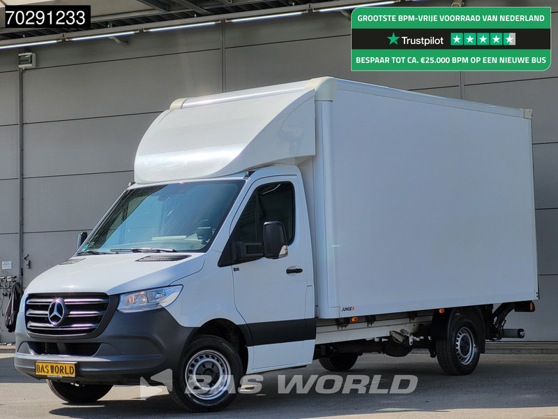 Furgons ar slēgtā virsbūve Mercedes-Benz Sprinter 317 CDI Automaat Bakwagen Laadklep Camera Airco Koffer Meubelbak 21m3 Airco: foto 1
