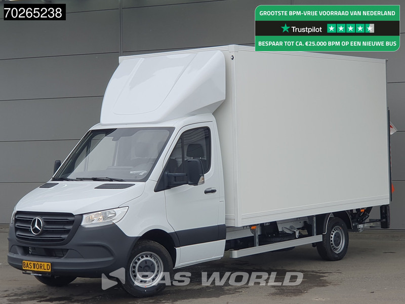 Mercedes-Benz Sprinter 317 CDI Automaat Laadklep Zijdeur Bakwagen Navi Airco Cruise MBUX Euro6 Meubelbak Koffer 21m3 Airco Cruise control - Furgons ar slēgtā virsbūve: foto 1 Mercedes-Benz Sprinter 317 CDI Automaat Laadklep Zijdeur Bakwagen Navi Airco Cruise MBUX Euro6 Meubelbak Koffer 21m3 Airco Cruise control - Furgons ar slēgtā virsbūve: foto 1