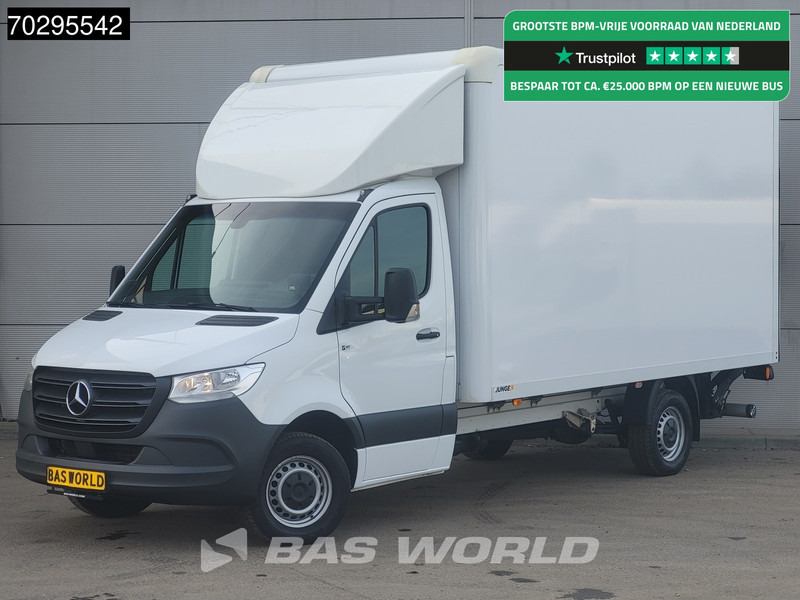 Mercedes-Benz Sprinter 317 CDI Laadklep Automaat Bakwagen 170PK Airco Euro6 Meubelbak Koffer 21m3 Airco - Furgons ar slēgtā virsbūve: foto 1 Mercedes-Benz Sprinter 317 CDI Laadklep Automaat Bakwagen 170PK Airco Euro6 Meubelbak Koffer 21m3 Airco - Furgons ar slēgtā virsbūve: foto 1
