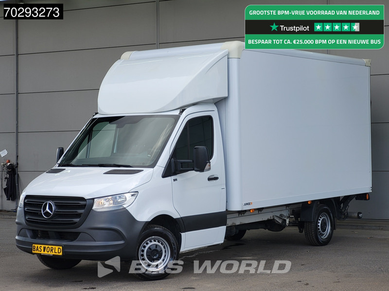Mercedes-Benz Sprinter 317 CDI Laadklep Automaat Bakwagen Airco Camera Euro6 Meubelbak Koffer 21m3 Airco - Furgons ar slēgtā virsbūve: foto 1 Mercedes-Benz Sprinter 317 CDI Laadklep Automaat Bakwagen Airco Camera Euro6 Meubelbak Koffer 21m3 Airco - Furgons ar slēgtā virsbūve: foto 1