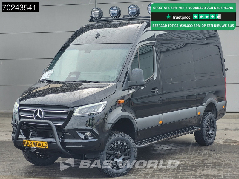 Mercedes-Benz Sprinter 319 CDI Automaat L2H2 4x4 New Model!!! Overland Special Off Grid ACC Camera MBUX Allrad 4WD Camper basis 11m3 Airco - Kravas mikroautobuss: foto 1 Mercedes-Benz Sprinter 319 CDI Automaat L2H2 4x4 New Model!!! Overland Special Off Grid ACC Camera MBUX Allrad 4WD Camper basis 11m3 Airco - Kravas mikroautobuss: foto 1