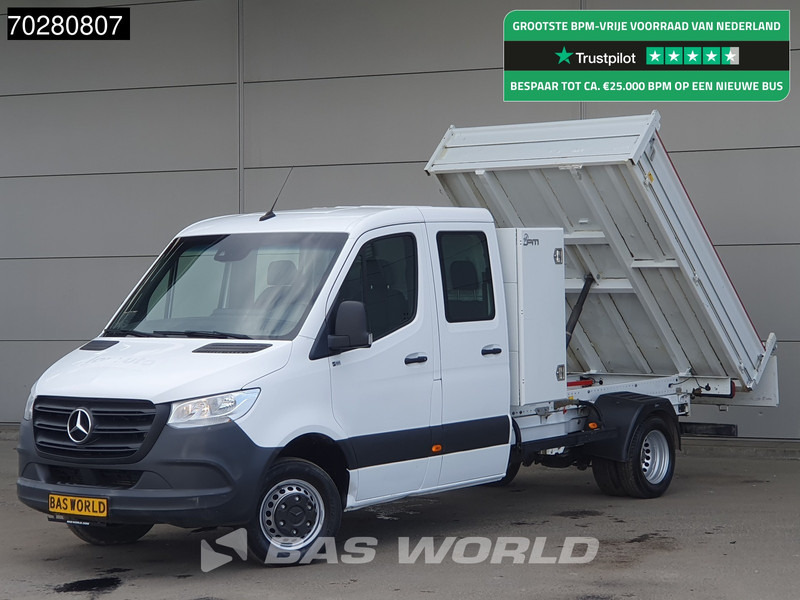 Mercedes-Benz Sprinter 514 CDI Kipper met Kist Dubbel Cabine Dubbellucht 3,5t Trekhaak Airco Cruise Euro6 Kieper Tipper Benne Airco Dubbel cabine Trekh - Komercauto pašizgāzējs: foto 1 Mercedes-Benz Sprinter 514 CDI Kipper met Kist Dubbel Cabine Dubbellucht 3,5t Trekhaak Airco Cruise Euro6 Kieper Tipper Benne Airco Dubbel cabine Trekh - Komercauto pašizgāzējs: foto 1