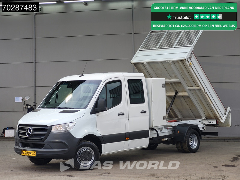 Mercedes-Benz Sprinter 514 CDI Kipper met Kist Dubbel Cabine Dubbellucht 3,5t Trekhaak Airco Cruise Euro6 Kieper Tipper Benne Airco Trekhaak Cruise con - Komercauto pašizgāzējs: foto 1 Mercedes-Benz Sprinter 514 CDI Kipper met Kist Dubbel Cabine Dubbellucht 3,5t Trekhaak Airco Cruise Euro6 Kieper Tipper Benne Airco Trekhaak Cruise con - Komercauto pašizgāzējs: foto 1