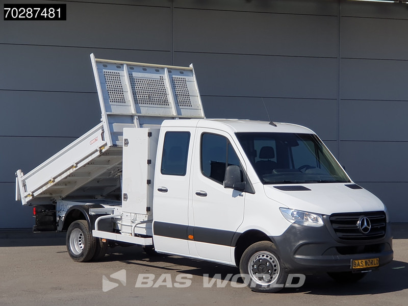 Mercedes-Benz Sprinter 514 CDI Kipper met Kist Dubbel Cabine Dubbellucht 3,5t Trekhaak Airco Cruise Euro6 Tipper Benne Kieper 2m3 Airco Trekhaak Cruise - Komercauto pašizgāzējs: foto 3 Mercedes-Benz Sprinter 514 CDI Kipper met Kist Dubbel Cabine Dubbellucht 3,5t Trekhaak Airco Cruise Euro6 Tipper Benne Kieper 2m3 Airco Trekhaak Cruise - Komercauto pašizgāzējs: foto 3