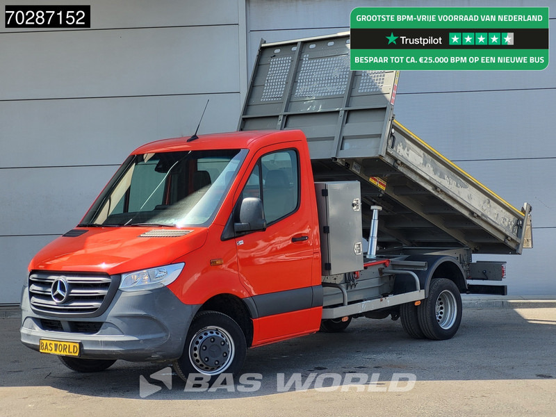 Mercedes-Benz Sprinter 514 CDI Kipper met Kist Dubbellucht 3,5t Trekhaak Airco Cruise Euro6 Tipper Benne Kieper 2m3 Airco Trekhaak Cruise control - Komercauto pašizgāzējs: foto 1 Mercedes-Benz Sprinter 514 CDI Kipper met Kist Dubbellucht 3,5t Trekhaak Airco Cruise Euro6 Tipper Benne Kieper 2m3 Airco Trekhaak Cruise control - Komercauto pašizgāzējs: foto 1