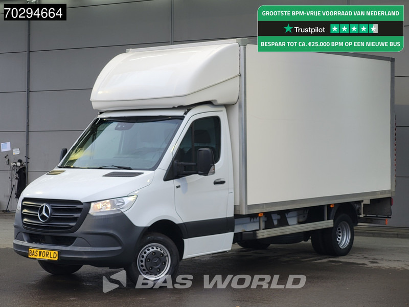 Mercedes-Benz Sprinter 514 CDI Laadklep Dubbelucht Bakwagen Airco Cruise MBUX CarPlay D'Hollandia Euro6 Meubelbak Koffer Airco Cruise control - Furgons ar slēgtā virsbūve: foto 1 Mercedes-Benz Sprinter 514 CDI Laadklep Dubbelucht Bakwagen Airco Cruise MBUX CarPlay D'Hollandia Euro6 Meubelbak Koffer Airco Cruise control - Furgons ar slēgtā virsbūve: foto 1