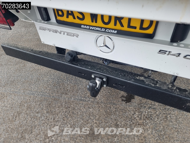 Automašīna ar kravas platformu Mercedes-Benz Sprinter 514 CDI Open Laadbak met Kist Dubbel Cabine Dubbellucht 3,5t Trekhaak Airco Cruise Euro6 Pritsche Pickup Open Box 1m3 Airco Trek: foto 7