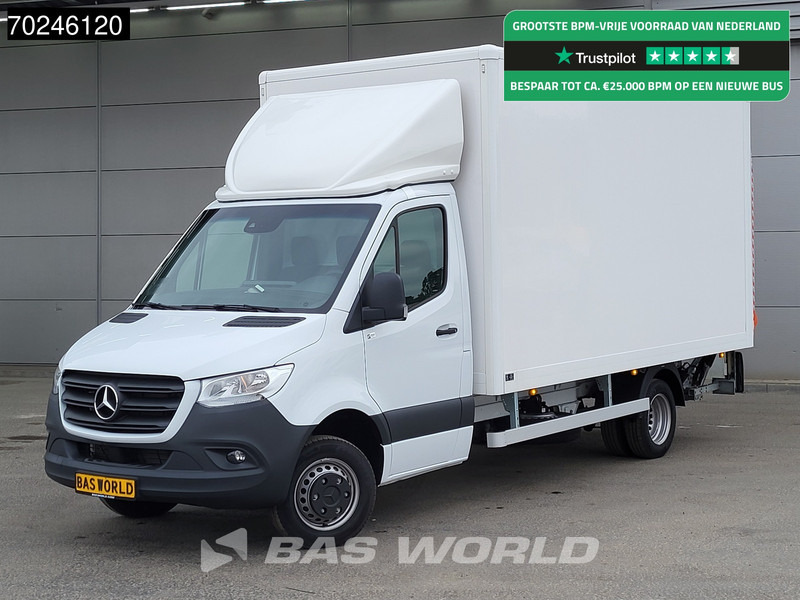 Mercedes-Benz Sprinter 515 CDI Automaat 1000kg Laadklep Dubbellucht Bakwagen MBUX Airco Cruise MBUX Koffer Meubelbak 21m3 Airco Cruise control - Furgons ar slēgtā virsbūve: foto 1 Mercedes-Benz Sprinter 515 CDI Automaat 1000kg Laadklep Dubbellucht Bakwagen MBUX Airco Cruise MBUX Koffer Meubelbak 21m3 Airco Cruise control - Furgons ar slēgtā virsbūve: foto 1