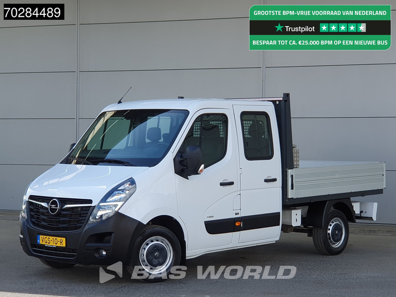 Opel Movano 135PK Open Laadbak Dubbel Cabine Trekhaak LED Airco Cruise Euro6 Pritsche Pickup Open Box Airco Trekhaak Cruise control - Automašīna ar kravas platformu: foto 1 Opel Movano 135PK Open Laadbak Dubbel Cabine Trekhaak LED Airco Cruise Euro6 Pritsche Pickup Open Box Airco Trekhaak Cruise control - Automašīna ar kravas platformu: foto 1