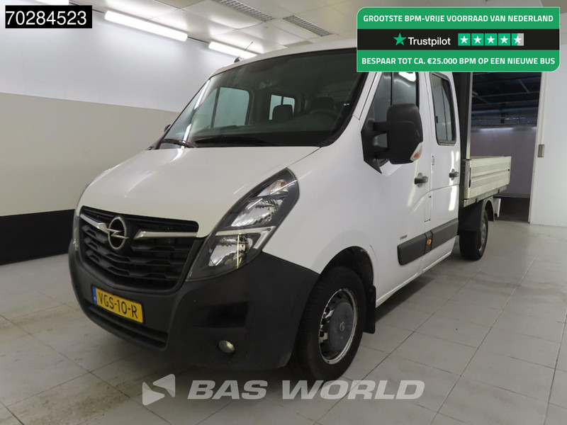 Automašīna ar kravas platformu Opel Movano 140PK COMING SOON! Open Laadbak Trekhaak Navi Airco Cruise Pritsche Pickup Open Box Airco Dubbel cabine Trekhaak Cruise control: foto 1