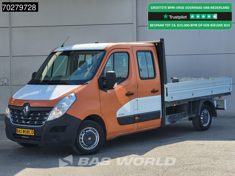 Renault Master 125PK Open Laadbak Dubbel Cabine Navi Pritsche Pickup Open Box - Automašīna ar kravas platformu: foto 1 Renault Master 125PK Open Laadbak Dubbel Cabine Navi Pritsche Pickup Open Box - Automašīna ar kravas platformu: foto 1
