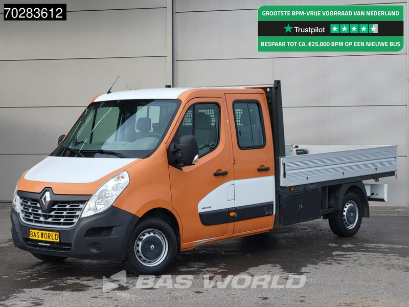 Renault Master 125PK Open Laadbak Dubbel Cabine Navi Pritsche Pickup Open Box - Automašīna ar kravas platformu: foto 1 Renault Master 125PK Open Laadbak Dubbel Cabine Navi Pritsche Pickup Open Box - Automašīna ar kravas platformu: foto 1