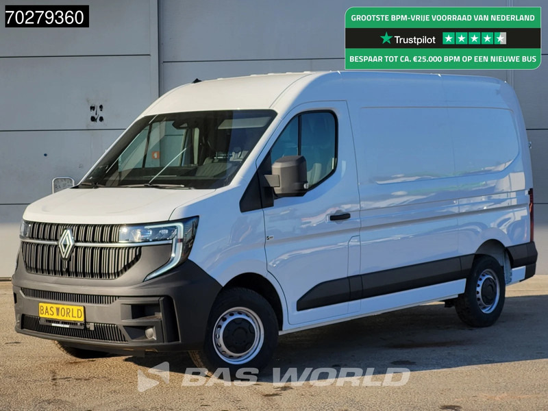 Renault Master 130pk 2025 Model! L2H2 Camera Carplay LED Airco Cruise Parkeersensoren L2 10m3 Airco Cruise control - Kravas mikroautobuss: foto 1 Renault Master 130pk 2025 Model! L2H2 Camera Carplay LED Airco Cruise Parkeersensoren L2 10m3 Airco Cruise control - Kravas mikroautobuss: foto 1