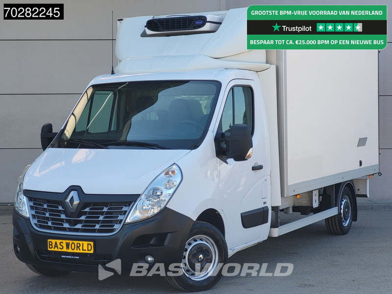Renault Master 130pk Koelwagen Zijdeur Carrier Viento 300 Euro6 Airco Cruise Bakwagen Gekoeld Koel Koeler Kühl Kühler Kühlwagen Kühlkoffer 16m3 Airco - Komercauto refrižerators: foto 1 Renault Master 130pk Koelwagen Zijdeur Carrier Viento 300 Euro6 Airco Cruise Bakwagen Gekoeld Koel Koeler Kühl Kühler Kühlwagen Kühlkoffer 16m3 Airco - Komercauto refrižerators: foto 1