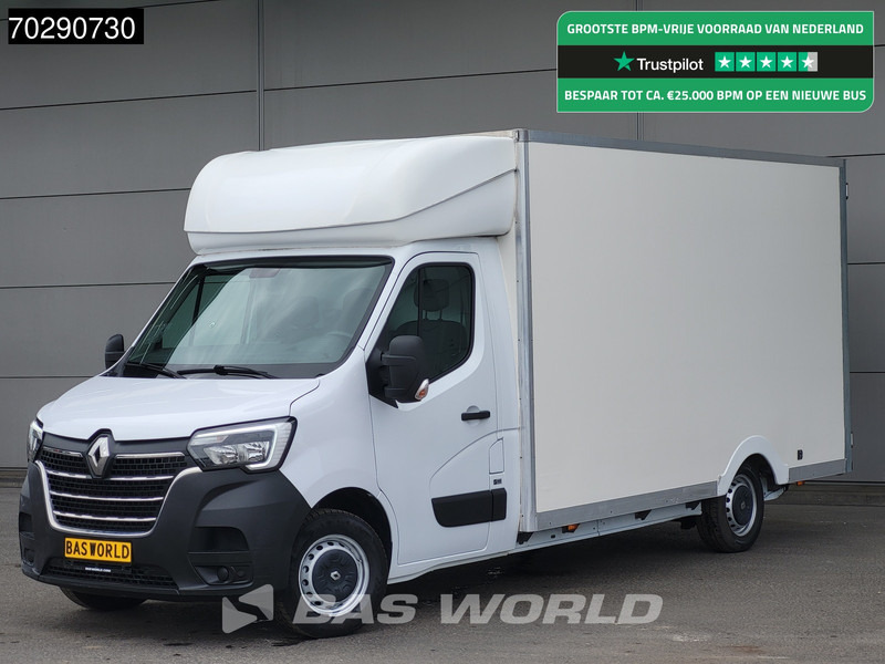 Renault Master 145PK Bakwagen Lowliner Achterdeuren Airco Cruise Euro6 Meubelbak Plancher Foodtruck Paardenwagen 17m3 Airco Cruise control - Furgons ar slēgtā virsbūve: foto 1 Renault Master 145PK Bakwagen Lowliner Achterdeuren Airco Cruise Euro6 Meubelbak Plancher Foodtruck Paardenwagen 17m3 Airco Cruise control - Furgons ar slēgtā virsbūve: foto 1