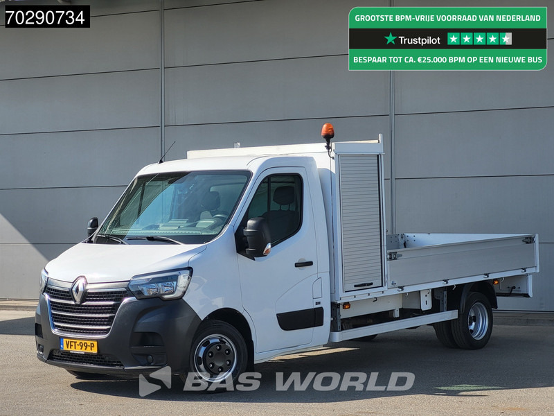 Renault Master 145PK Open Laadbak Dubbellucht 3,5t Trekhaak LED Airco Cruise Standkachel Euro6 Pritsche Pickup Open Box Airco Trekhaak Cruise control - Automašīna ar kravas platformu: foto 1 Renault Master 145PK Open Laadbak Dubbellucht 3,5t Trekhaak LED Airco Cruise Standkachel Euro6 Pritsche Pickup Open Box Airco Trekhaak Cruise control - Automašīna ar kravas platformu: foto 1