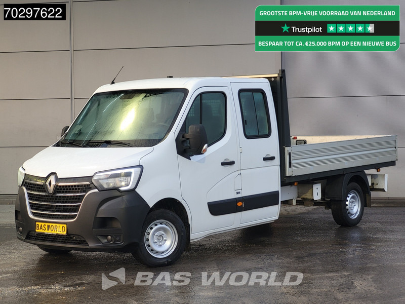 Renault Master 150PK Open Laadbak Dubbel Cabine 150PK Airco LED Euro6 Pritsche Pickup Open Box Airco - Automašīna ar kravas platformu: foto 1 Renault Master 150PK Open Laadbak Dubbel Cabine 150PK Airco LED Euro6 Pritsche Pickup Open Box Airco - Automašīna ar kravas platformu: foto 1