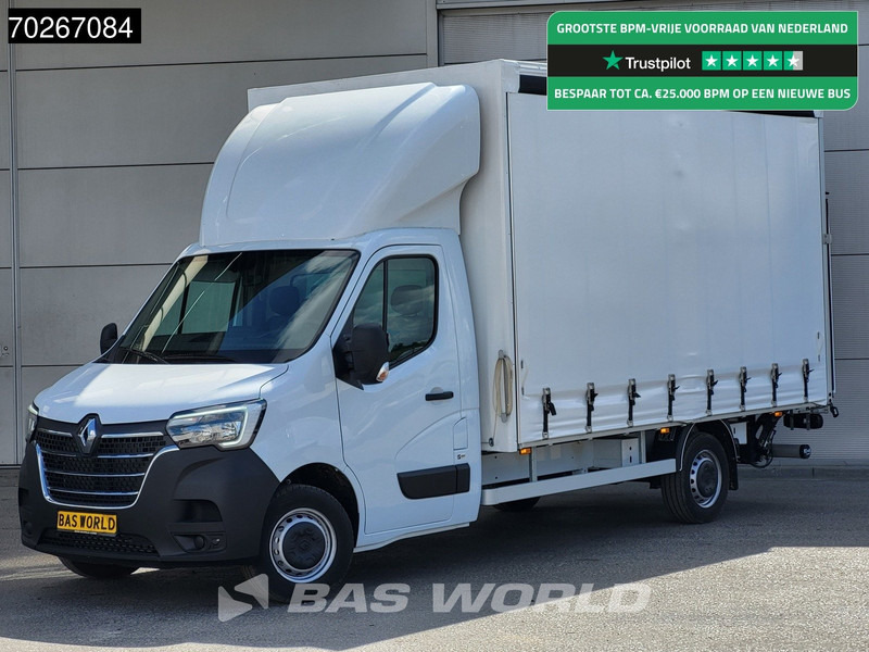 Renault Master 165PK NEU! LBW Zeilenwagen Klima Tempomat Koffer Zeilen 21m3 Airco Cruise control - Furgons ar tentu: foto 1 Renault Master 165PK NEU! LBW Zeilenwagen Klima Tempomat Koffer Zeilen 21m3 Airco Cruise control - Furgons ar tentu: foto 1