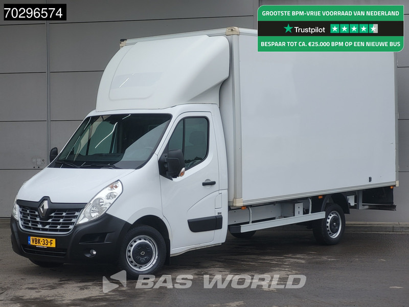 Renault Master 170pk Bakwagen Achterdeuren Lat om Lat Airco Cruise Euro6 Meubelbak Koffer Airco Cruise control - Furgons ar slēgtā virsbūve: foto 1 Renault Master 170pk Bakwagen Achterdeuren Lat om Lat Airco Cruise Euro6 Meubelbak Koffer Airco Cruise control - Furgons ar slēgtā virsbūve: foto 1