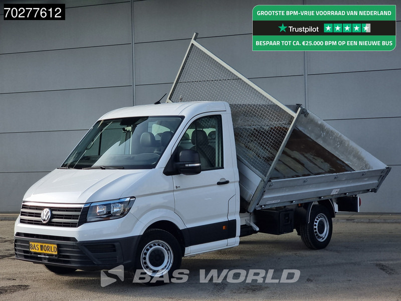 Volkswagen Crafter 140pk Automaat 3-zijdige Kipper Trekhaak Airco Tipper Benne Kieper Airco Trekhaak - Komercauto pašizgāzējs: foto 1 Volkswagen Crafter 140pk Automaat 3-zijdige Kipper Trekhaak Airco Tipper Benne Kieper Airco Trekhaak - Komercauto pašizgāzējs: foto 1