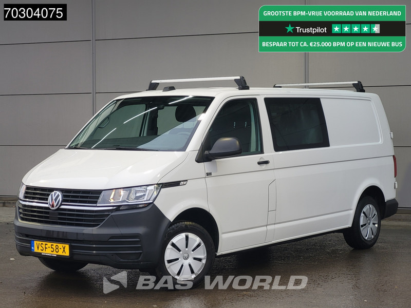 Volkswagen Transporter 110PK Dubbel Cabine L2H1 Trekhaak Airco Cruise Imperiaal APK 10-2026 Euro6 L2 Airco Trekhaak Cruise control - Mazs furgons: foto 1 Volkswagen Transporter 110PK Dubbel Cabine L2H1 Trekhaak Airco Cruise Imperiaal APK 10-2026 Euro6 L2 Airco Trekhaak Cruise control - Mazs furgons: foto 1