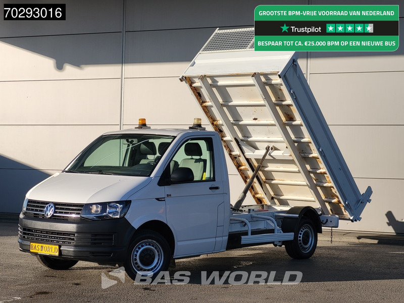 Volkswagen Transporter 150PK Kipper Trekhaak Euro6 Tipper Benne Kieper 2m3 Trekhaak - Komercauto pašizgāzējs: foto 1 Volkswagen Transporter 150PK Kipper Trekhaak Euro6 Tipper Benne Kieper 2m3 Trekhaak - Komercauto pašizgāzējs: foto 1