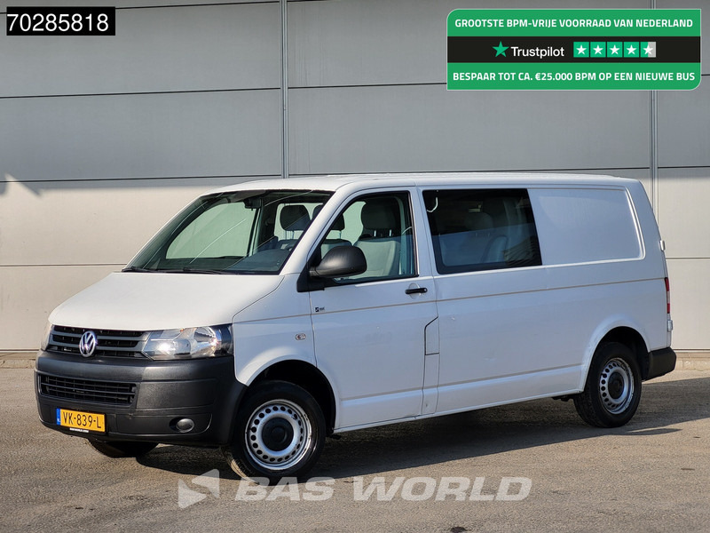 Mazs furgons Volkswagen Transporter 84PK Dubbel Cabine Trekhaak DC Doka Mixto 6m3 Trekhaak: foto 1