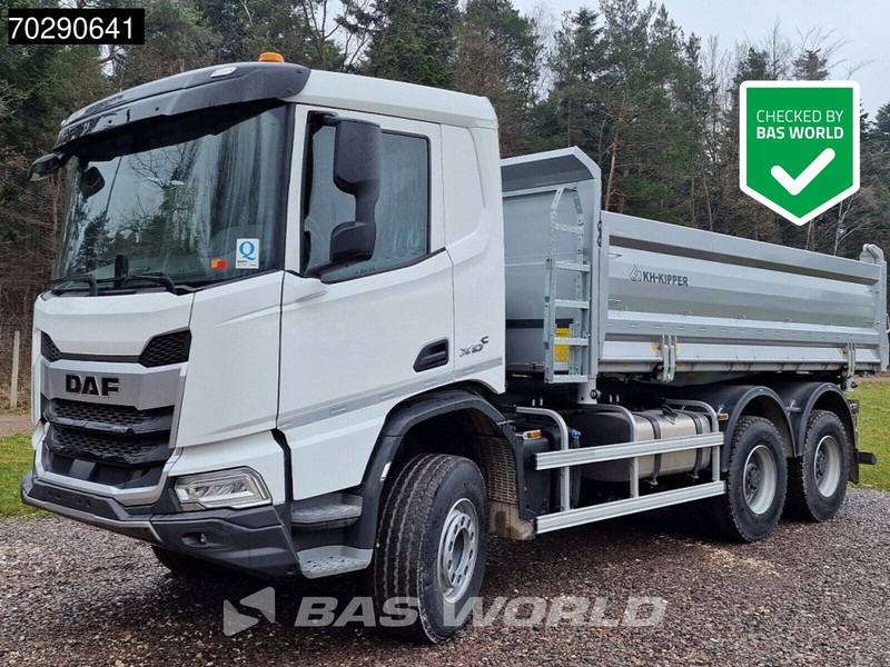 DAF XD 450 XD 6X4 NEW! 12m3 KH 3-way Tipper Big-Axle Steel suspension Euro 6 - Kravas automašīna pašizgāzējs: foto 1 DAF XD 450 XD 6X4 NEW! 12m3 KH 3-way Tipper Big-Axle Steel suspension Euro 6 - Kravas automašīna pašizgāzējs: foto 1
