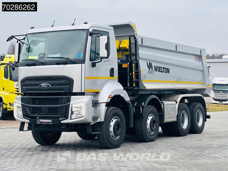 Ford F-Line 4145 8X4 NEW! 18m3 Wielton Tipper Steelsuspension Automatic Navi Euro 6 - Kravas automašīna pašizgāzējs: foto 5 Ford F-Line 4145 8X4 NEW! 18m3 Wielton Tipper Steelsuspension Automatic Navi Euro 6 - Kravas automašīna pašizgāzējs: foto 5