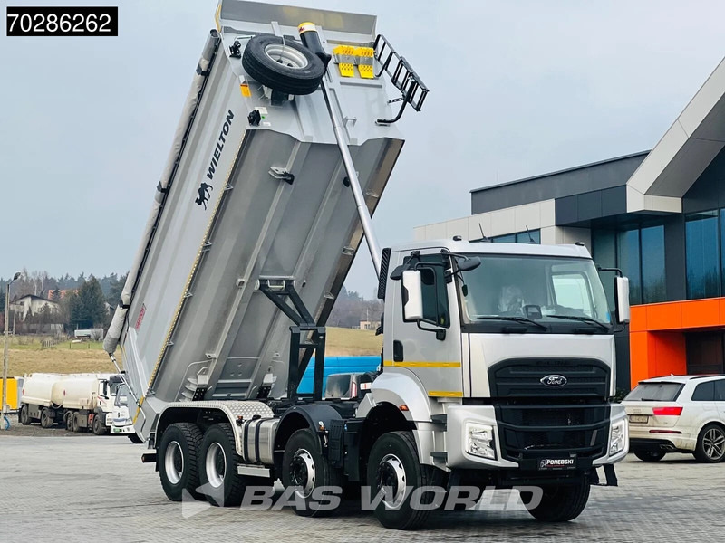 Ford F-Line 4145 8X4 NEW! 18m3 Wielton Tipper Steelsuspension Automatic Navi Euro 6 - Kravas automašīna pašizgāzējs: foto 3 Ford F-Line 4145 8X4 NEW! 18m3 Wielton Tipper Steelsuspension Automatic Navi Euro 6 - Kravas automašīna pašizgāzējs: foto 3