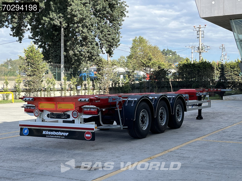 Kässbohrer 3 axles 40 ft 45 ft - Puspiekabe noņemamā virsbūve/ Konteineru vedējs: foto 5 Kässbohrer 3 axles 40 ft 45 ft - Puspiekabe noņemamā virsbūve/ Konteineru vedējs: foto 5