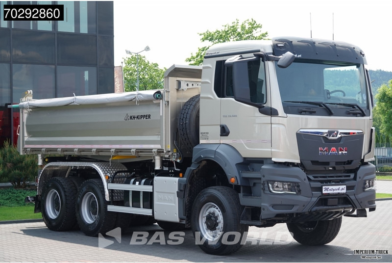 Jaunā Kravas automašīna pašizgāzējs MAN TGS 33.480 TGS 6X6 6x6 3-Way Kipper Big-Axle Euro 6: foto 8