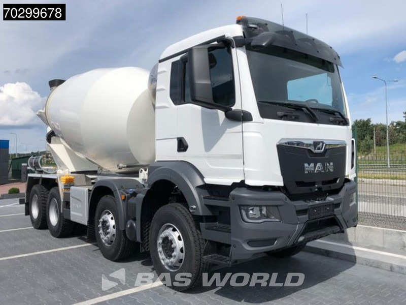 MAN TGS 35.440 8X4 NEW! 10m3 FML mixer Automatic Steel suspension Euro 6 - Betonvedējs: foto 3 MAN TGS 35.440 8X4 NEW! 10m3 FML mixer Automatic Steel suspension Euro 6 - Betonvedējs: foto 3