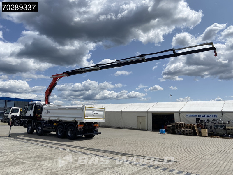 MAN TGS 35.440 8X4 NEW! Fassi F275.026 Kran Crane 13m3 3-Sided Tipper Big-Axle Euro 6 - Kravas automašīna pašizgāzējs, Kravas auto ar manipulatoru: foto 2 MAN TGS 35.440 8X4 NEW! Fassi F275.026 Kran Crane 13m3 3-Sided Tipper Big-Axle Euro 6 - Kravas automašīna pašizgāzējs, Kravas auto ar manipulatoru: foto 2