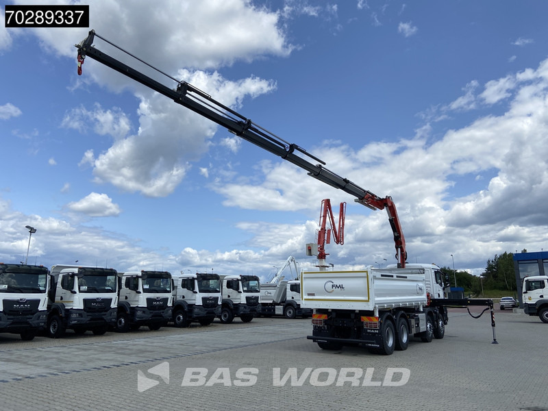 MAN TGS 35.440 8X4 NEW! Fassi F275.026 Kran Crane 13m3 3-Sided Tipper Big-Axle Euro 6 - Kravas automašīna pašizgāzējs, Kravas auto ar manipulatoru: foto 5 MAN TGS 35.440 8X4 NEW! Fassi F275.026 Kran Crane 13m3 3-Sided Tipper Big-Axle Euro 6 - Kravas automašīna pašizgāzējs, Kravas auto ar manipulatoru: foto 5