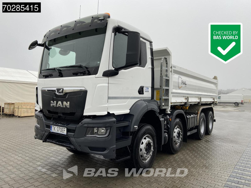 MAN TGS 35.440 TGS 8X4 14m2 3-Way kipper Hardox Big-Axle Steel-suspension Euro 6 - Kravas automašīna pašizgāzējs: foto 1 MAN TGS 35.440 TGS 8X4 14m2 3-Way kipper Hardox Big-Axle Steel-suspension Euro 6 - Kravas automašīna pašizgāzējs: foto 1
