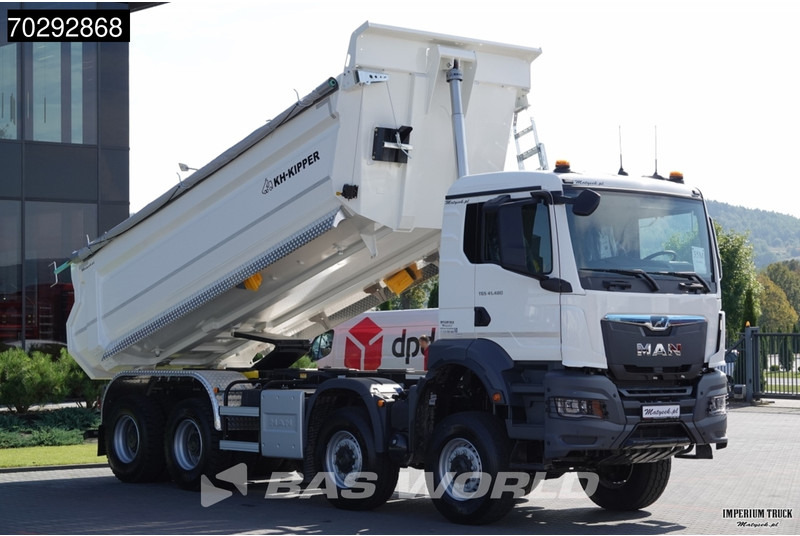 MAN TGS 41.480 TGS 8X8 Manual 8x8 Hardox Steel Tipper Euro 6 - Kravas automašīna pašizgāzējs: foto 5 MAN TGS 41.480 TGS 8X8 Manual 8x8 Hardox Steel Tipper Euro 6 - Kravas automašīna pašizgāzējs: foto 5