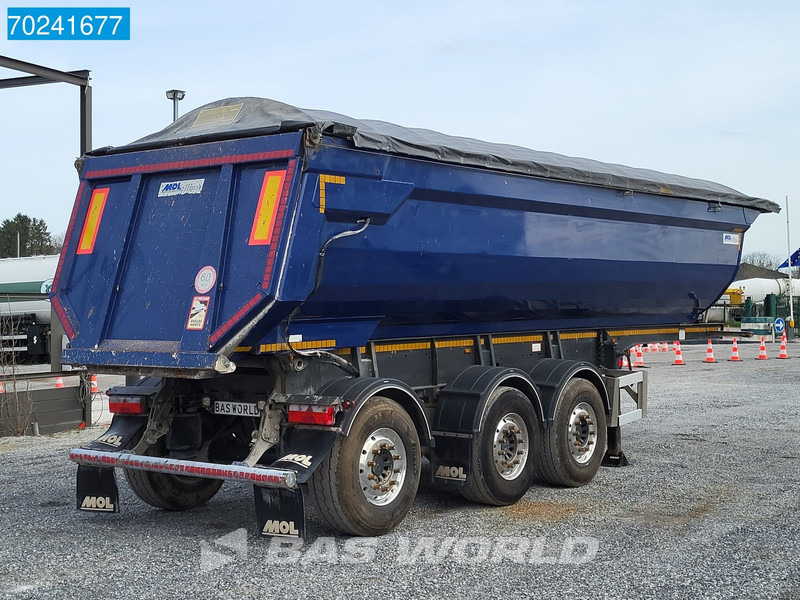 MOL MO4DAST3 3 axles 27m3 Liftachse Steel Tipper Hardox - Puspiekabe pašizgāzējs: foto 5 MOL MO4DAST3 3 axles 27m3 Liftachse Steel Tipper Hardox - Puspiekabe pašizgāzējs: foto 5