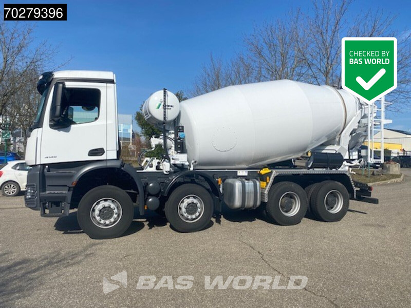 Mercedes-Benz Arocs 4145 8X4 10m3 Schwing Stetter mixer Manual Steelsuspension Euro 3 - Betonvedējs: foto 1 Mercedes-Benz Arocs 4145 8X4 10m3 Schwing Stetter mixer Manual Steelsuspension Euro 3 - Betonvedējs: foto 1