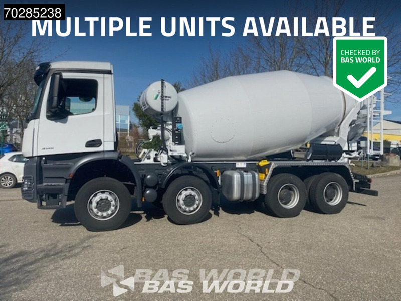 Mercedes-Benz Arocs 4145 8X4 10m3 Schwing Stetter mixer Manual Steelsuspension Euro 3 - Betonvedējs: foto 1 Mercedes-Benz Arocs 4145 8X4 10m3 Schwing Stetter mixer Manual Steelsuspension Euro 3 - Betonvedējs: foto 1