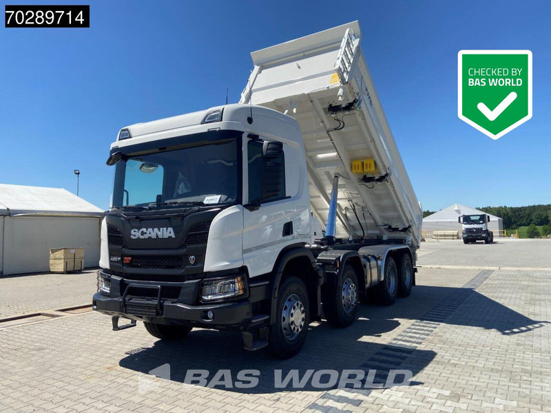 Scania P420 8X4 NEW! 13,5m3 3-way tipper Hardox450 Steel Steelsuspension Euro 6 - Kravas automašīna pašizgāzējs: foto 1 Scania P420 8X4 NEW! 13,5m3 3-way tipper Hardox450 Steel Steelsuspension Euro 6 - Kravas automašīna pašizgāzējs: foto 1