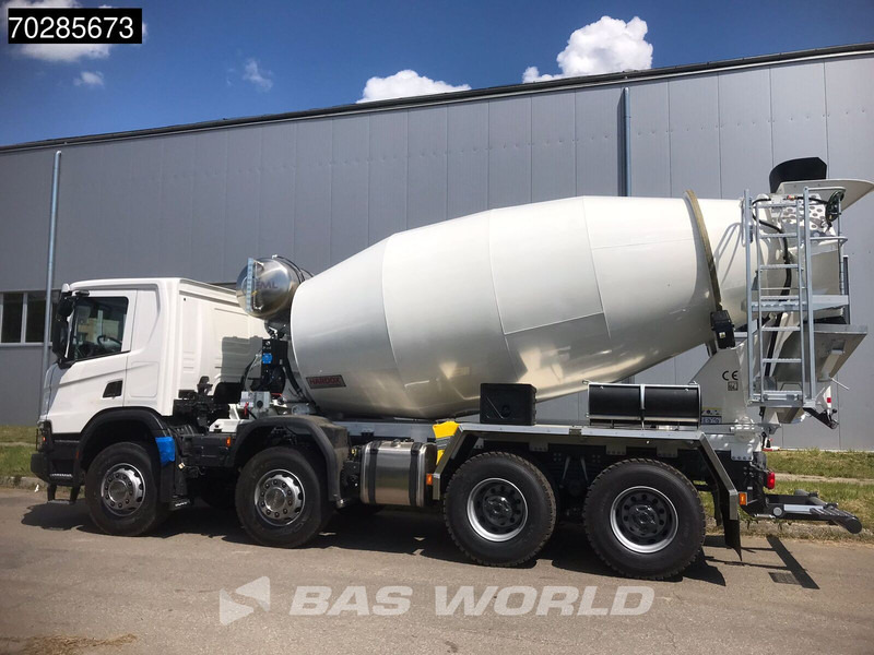 Scania P420 XT 8X4 NEW! 10m3 FML Mixer Automatic Steel suspension Big-Axle Euro 6 - Betonvedējs: foto 2 Scania P420 XT 8X4 NEW! 10m3 FML Mixer Automatic Steel suspension Big-Axle Euro 6 - Betonvedējs: foto 2