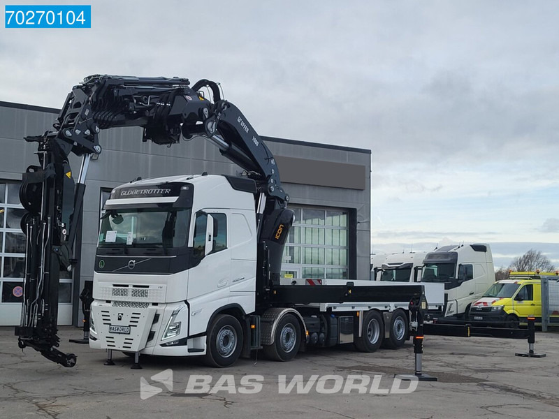 Volvo FH 460 8X2 Effer 1000 9S + 6S Kran + Fly-Jib Liftachse VEB+ Euro 6 - Bortu kravas automašīna/ Platforma, Kravas auto ar manipulatoru: foto 2 Volvo FH 460 8X2 Effer 1000 9S + 6S Kran + Fly-Jib Liftachse VEB+ Euro 6 - Bortu kravas automašīna/ Platforma, Kravas auto ar manipulatoru: foto 2