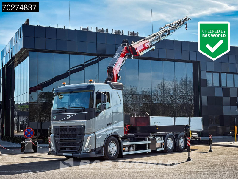 Volvo FH 500 6X2 Fassi F545RA Kran Crane VEB+ Lift-Lenkachse Euro 6 Fassi - Bortu kravas automašīna/ Platforma, Kravas auto ar manipulatoru: foto 1 Volvo FH 500 6X2 Fassi F545RA Kran Crane VEB+ Lift-Lenkachse Euro 6 Fassi - Bortu kravas automašīna/ Platforma, Kravas auto ar manipulatoru: foto 1