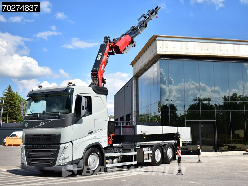 Volvo FH 500 6X2 NEW! Fassi F545RA Kran Crane VEB+ Lift-Lenkachse - Bortu kravas automašīna/ Platforma, Kravas auto ar manipulatoru: foto 5 Volvo FH 500 6X2 NEW! Fassi F545RA Kran Crane VEB+ Lift-Lenkachse - Bortu kravas automašīna/ Platforma, Kravas auto ar manipulatoru: foto 5