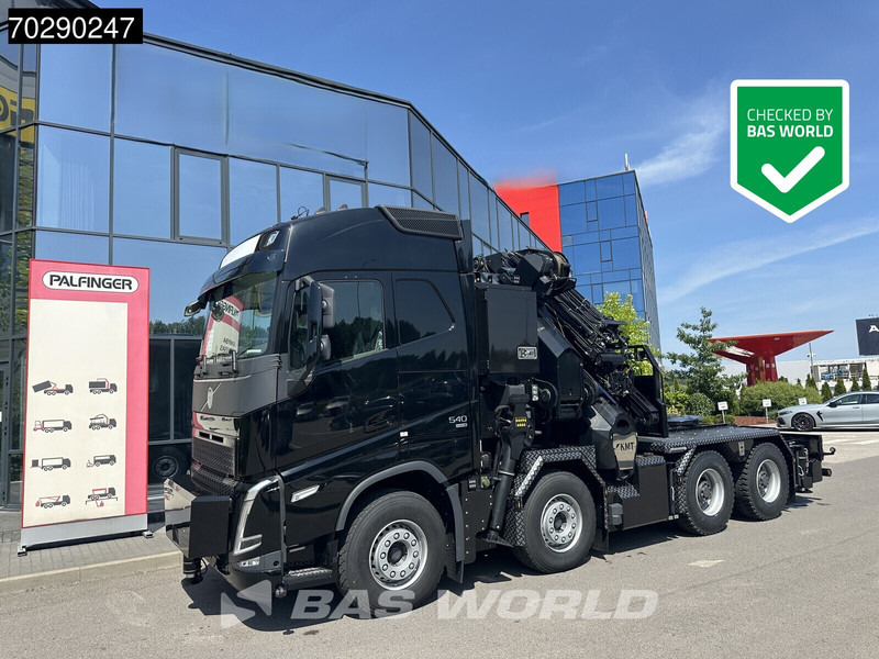 Volvo FH 540 FH 8X4 Palfinger PK 1050 TEC G Dynamic Steering Navi Euro 6 - Bortu kravas automašīna/ Platforma, Kravas auto ar manipulatoru: foto 1 Volvo FH 540 FH 8X4 Palfinger PK 1050 TEC G Dynamic Steering Navi Euro 6 - Bortu kravas automašīna/ Platforma, Kravas auto ar manipulatoru: foto 1