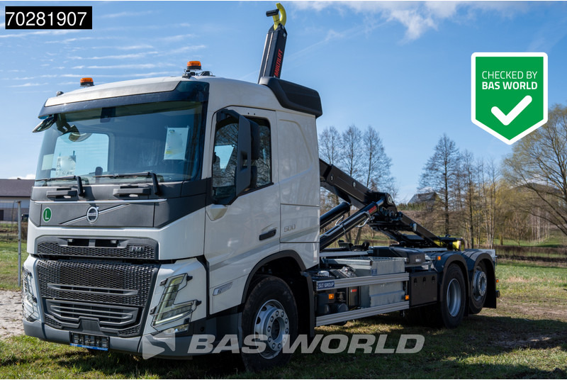 Volvo FM 500 6X2 21 Tonnes Hiab VLT21s59 Liftachse Euro 6 - Pacēlājs ar āķi: foto 1 Volvo FM 500 6X2 21 Tonnes Hiab VLT21s59 Liftachse Euro 6 - Pacēlājs ar āķi: foto 1