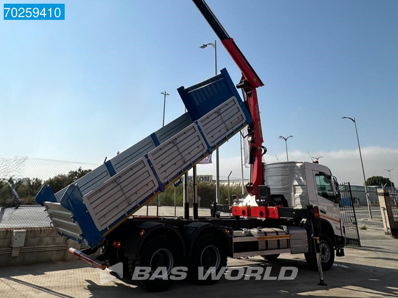 Volvo FMX 430 6X4 Palfinger PK24.001 SLD5 Kran Crane 12m3 Big-Axle Euro 6 - Kravas automašīna pašizgāzējs, Kravas auto ar manipulatoru: foto 2 Volvo FMX 430 6X4 Palfinger PK24.001 SLD5 Kran Crane 12m3 Big-Axle Euro 6 - Kravas automašīna pašizgāzējs, Kravas auto ar manipulatoru: foto 2